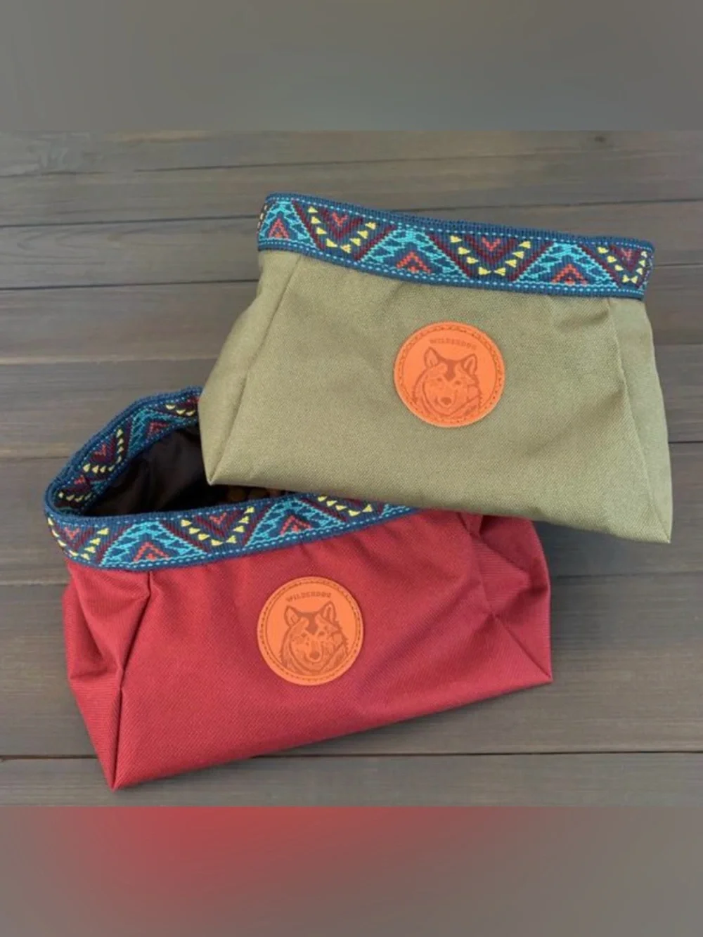 NWT Wilderdog Backpacking Dog travel water/food bowl (5 colors available)